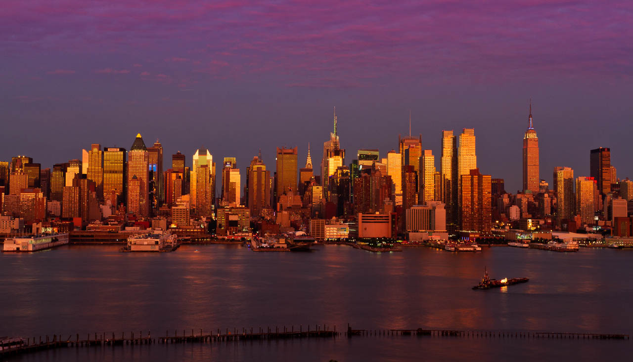 Purple Sunset on Midtown